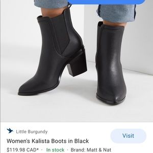 Matt and Natt Vegan Ankle Boots